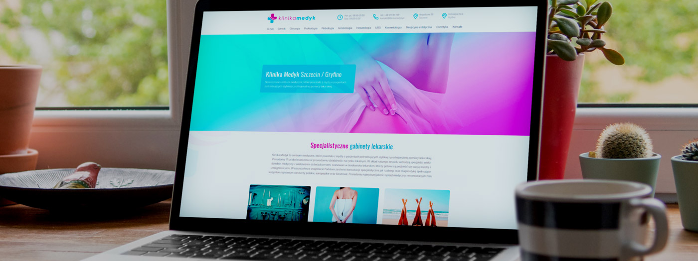 Strona internetowa dla Klinika Medyk